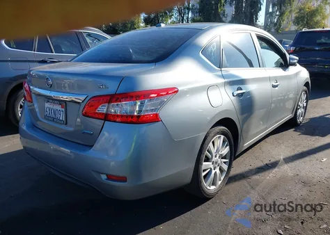 2013 Nissan Sentra Sl z USA, uszkodzony, nr VIN 3N1AB7AP8DL639824